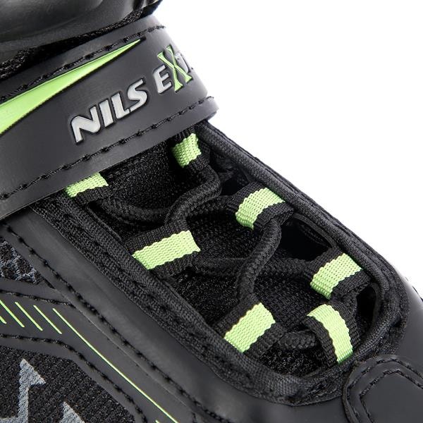 Nils Extreme Αυξ. Πατίνια Roller NA 9080 In-Line Skates Μαύρο/Πράσινο 