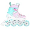 Nils Extreme Αυξ. Πατίνια Roller NA 14198 In-Line Skates Λευκό/Τιρκουάζ