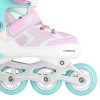 Nils Extreme Αυξ. Πατίνια Roller NA 14198 In-Line Skates Λευκό/Τιρκουάζ