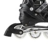 Nils Extreme Αυξ. Πατίνια Roller NH10905 Σετ 4 σε 1 In-Line Skates Μαύρο LED