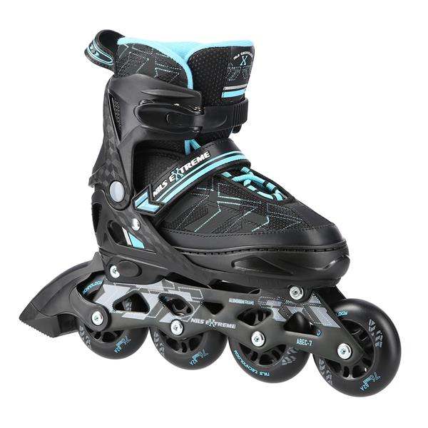 Nils Extreme Αυξ. Πατίνια Roller NA 11002 In-Line Skates Μαύρο/Μπλε