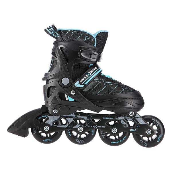 Nils Extreme Αυξ. Πατίνια Roller NA 11002 In-Line Skates Μαύρο/Μπλε