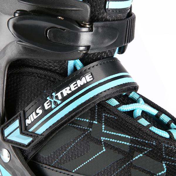 Nils Extreme Αυξ. Πατίνια Roller NA 11002 In-Line Skates Μαύρο/Μπλε