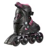 Nils Extreme Αυξ. Πατίνια Roller NA 11002 In-Line Skates Μαύρο/Ροζ