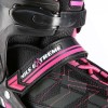 Nils Extreme Αυξ. Πατίνια Roller NA 11002 In-Line Skates Μαύρο/Ροζ