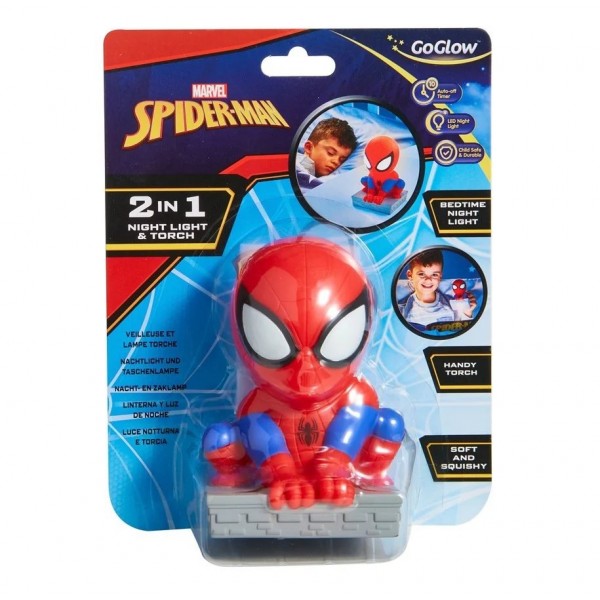 GoGlow Spider-Man Buddy Night Light and Torch #1185674