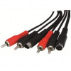 TrustWire AV Cable S-Video/2x RCA male - S-Video/2x RCA male 1.5m #52011979