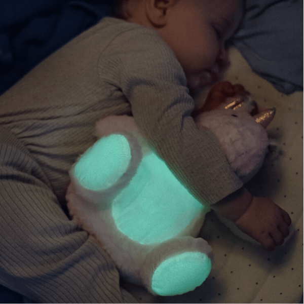 Teddykompaniet - Teddy Glow - Glowing Unicorn #TK3114