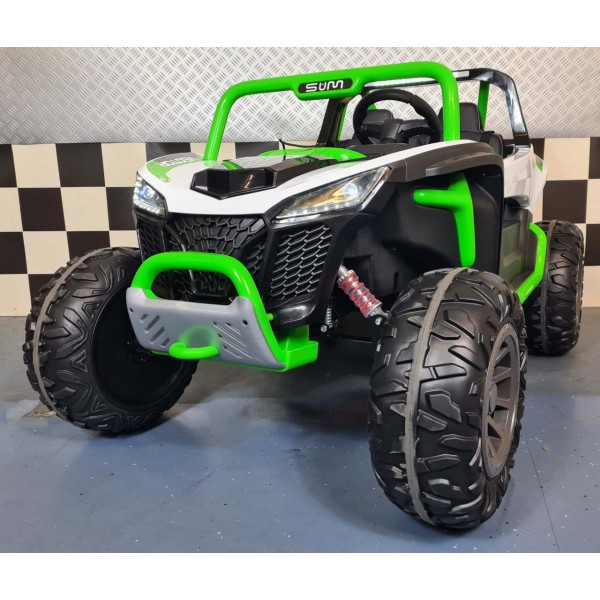 Παιδικό Power Buggy Διθέσιο 24V Πράσινο