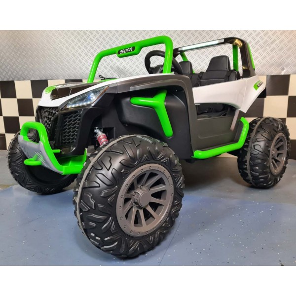 Παιδικό Power Buggy Διθέσιο 24V Πράσινο