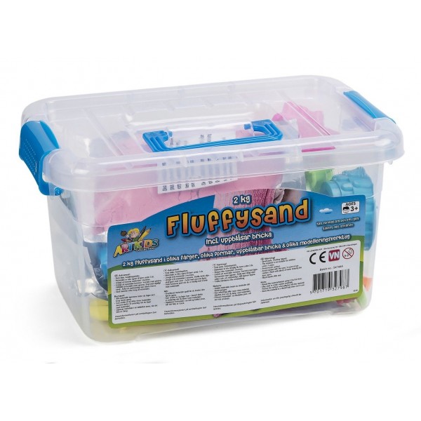 ArtKids - Fluffy Sand - Large Bucket Set #32798