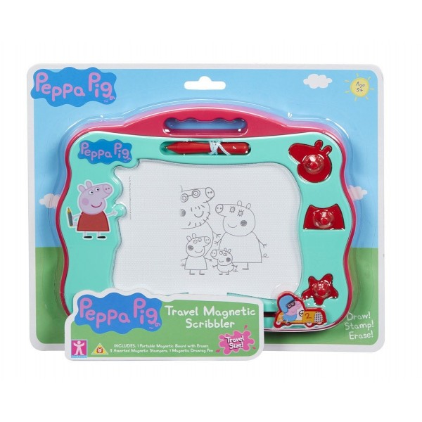 Peppa Pig - Activity Travle Magnetic Scribbler #07218