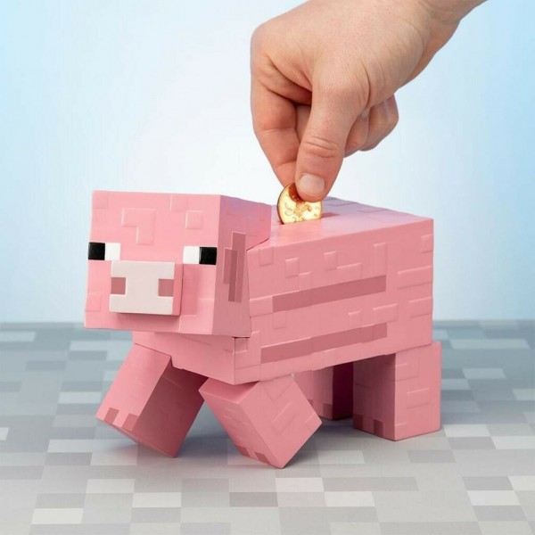 Paladone Minecraft Pig Money Bank BDP #PP6590MCF