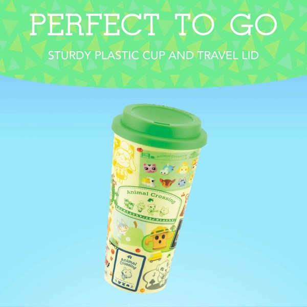 Paladone Animal Crossing Plastic Travel Mug (PP7723NN)