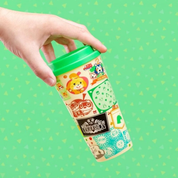 Paladone Animal Crossing Plastic Travel Mug (PP7723NN)