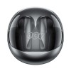 QCY Ailypods Clear Black - Semi-Ear 13mm driver, wind cancel ENC for calls, NCVM & Air case TWS BT