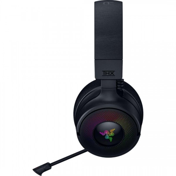 Razer KRAKEN V4 - Wireless 7.1 RGB Gaming Headset - BT/2.4GHz/USB - Haptic Feedback - PC/PS5/PS4