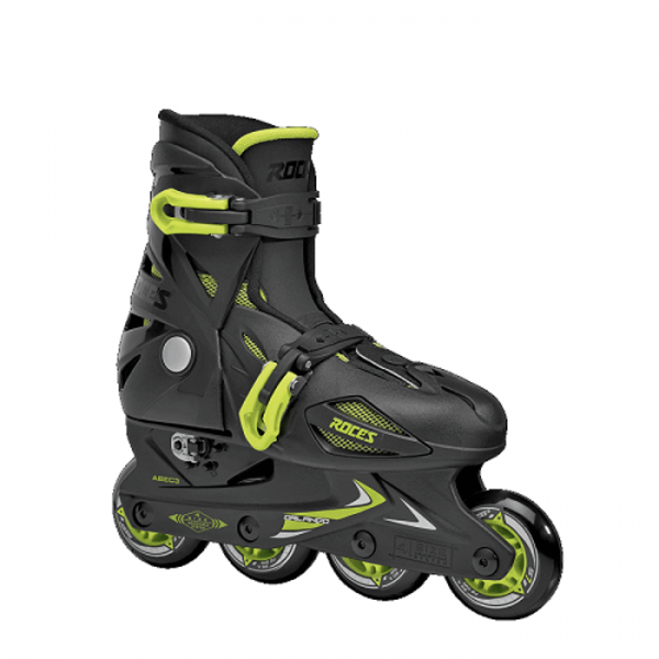 ROCES Αυξ. Inline Skates Roces Orlando III Μαύρο-Lime #18.400687/BL