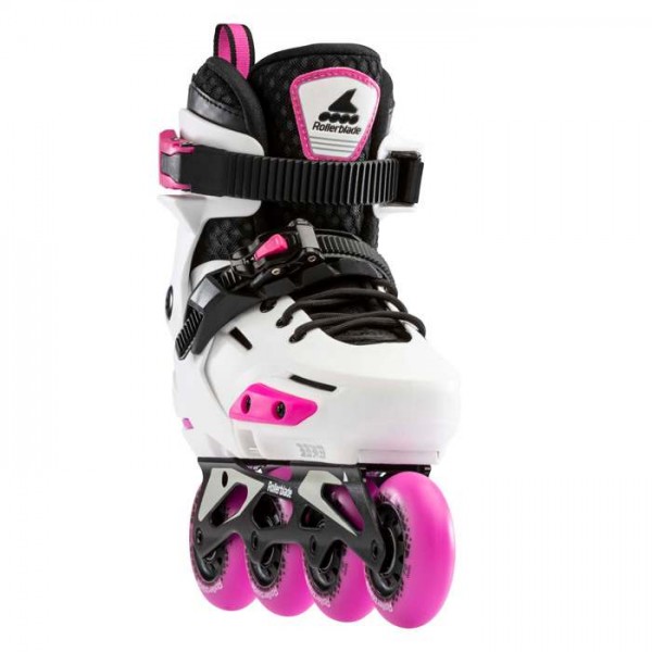 ROLLERBLADE Apex G Παιδικά Ρυθμιζόμενα Πατίνια Λευκό-Ροζ #43.071027