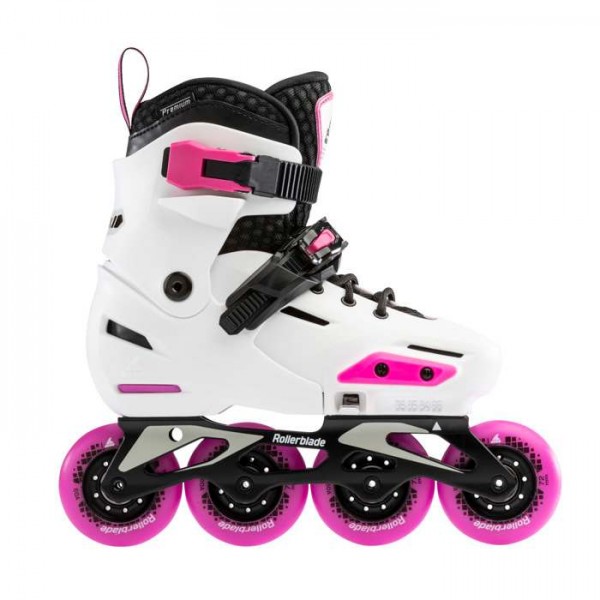 ROLLERBLADE Apex G Παιδικά Ρυθμιζόμενα Πατίνια Λευκό-Ροζ #43.071027