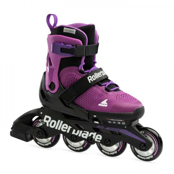 ROLLERBLADE Microblade Αυξ. Πατίνια Μαύρο-Μωβ #43.072219/PUR/BL