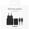 SAMSUNG TYPE-C CHARGER WITH CABLE 45W BLACK