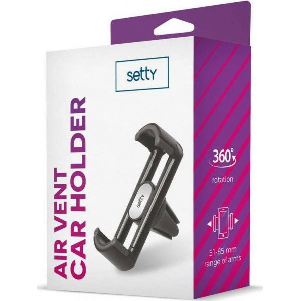 SETTY AIR VENT CAR HOLDER #GSM033412