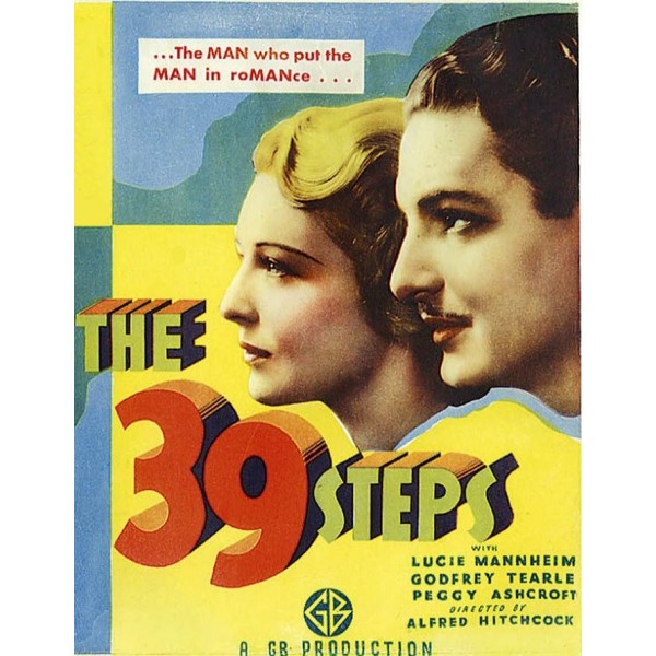 Τα 39 Σκαλοπάτια (Βήματα) - The 39 Steps (DVD Used) #02861