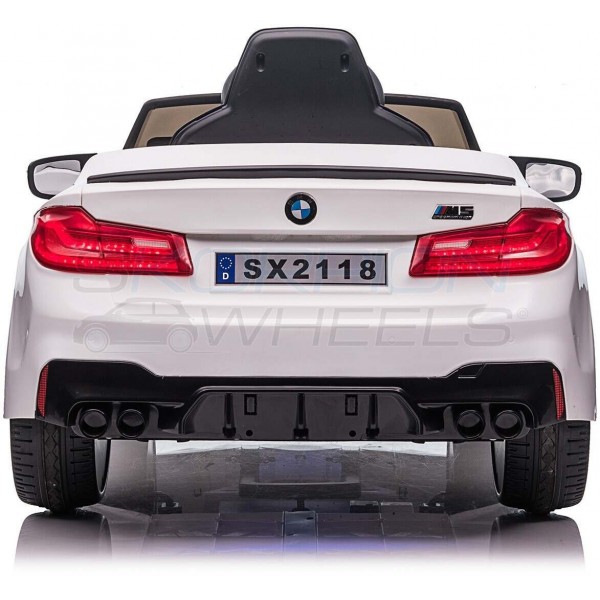 Παιδικό Αυτοκίνητο Skorpion Bmw M5 Original 12V Λευκό #5246095