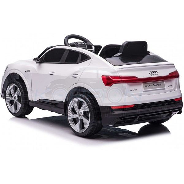 Ηλεκτροκίνητο Παιδικό Αυτοκίνητο Skorpion Audi E-Tron Sportback Original 12V Λευκό #5246094