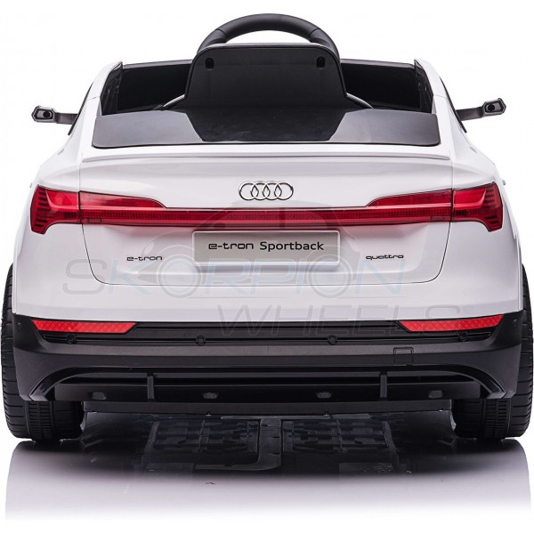 Ηλεκτροκίνητο Παιδικό Αυτοκίνητο Skorpion Audi E-Tron Sportback Original 12V Λευκό #5246094