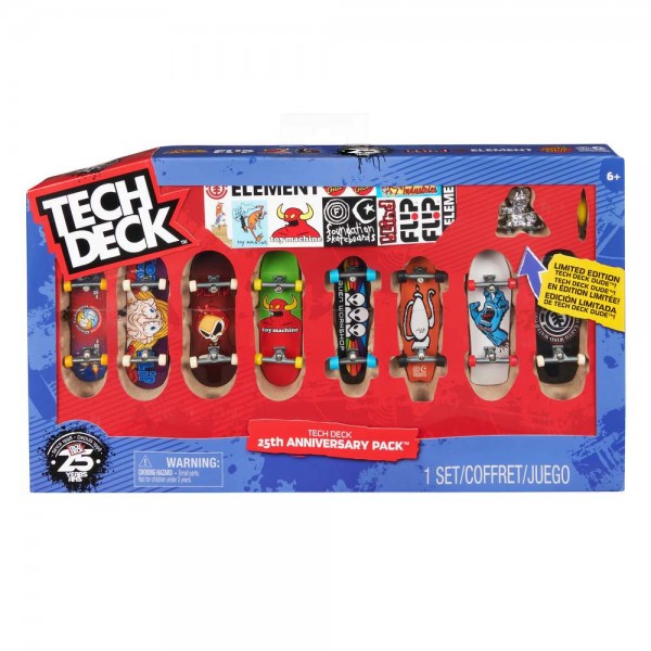 Tech Deck - 25th Anniversary 8 Pack #6067138