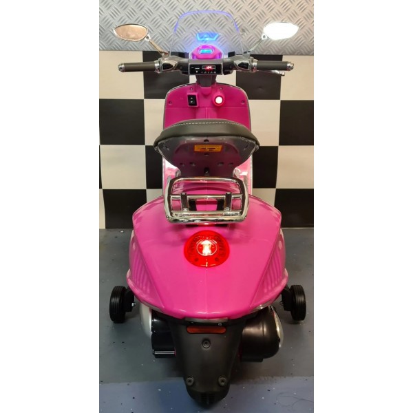 Παιδική Μηχανή Vespa Scooter 946 12V Ροζ