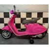 Παιδική Μηχανή Vespa Scooter 946 12V Ροζ