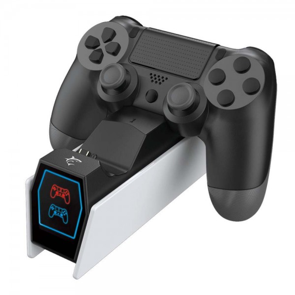 WHITE SHARK PS4 DUAL CHARGING DOCK PS4-0417