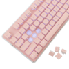 WHITE SHARK LED KEYBOARD GK-003141 TACHI US LAYOUT PINK