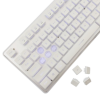 WHITE SHARK LED KEYBOARD GK-003141 TACHI US LAYOUT WHITE