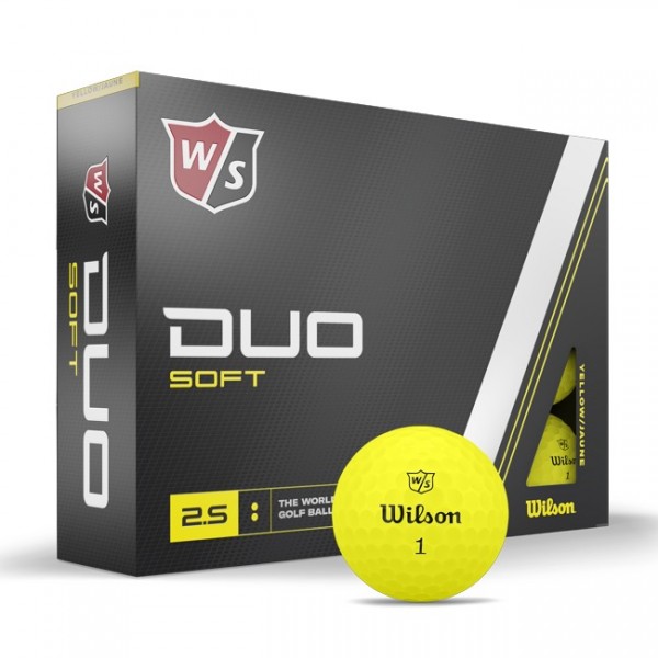 Wilson - Duo Soft 12-Ball - Yellow #1221973