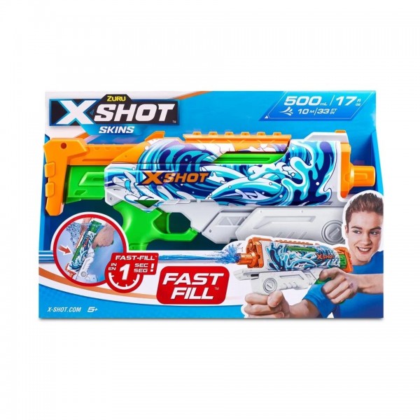 X-Shot Water - Hyperload Fast-Fill Skins Διάφορα Σχέδια #11854