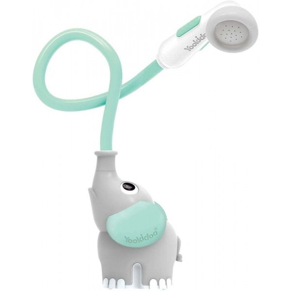 Yookidoo - Elephant Baby Shower, Grey/Turquoise #YO40212