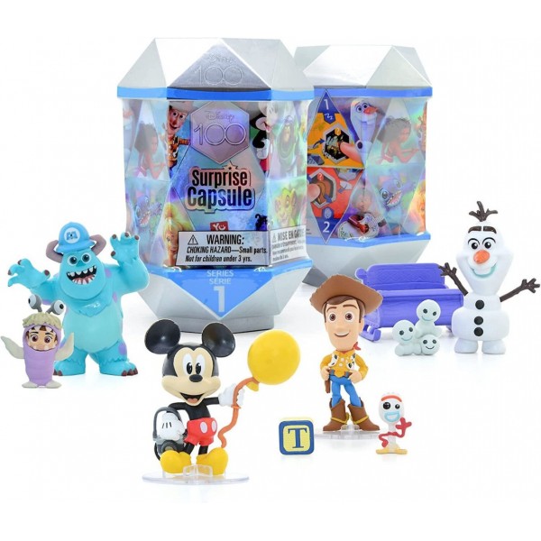 YuMe Disney 100 Series Mystery Capsule Box Series 1 Με Χαρακτήρες Έκπληξη