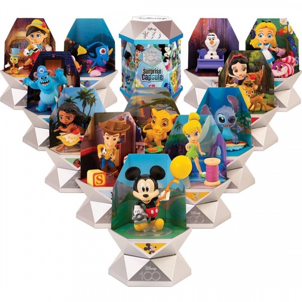 YuMe Disney 100 Series Mystery Capsule Box Series 1 Με Χαρακτήρες Έκπληξη