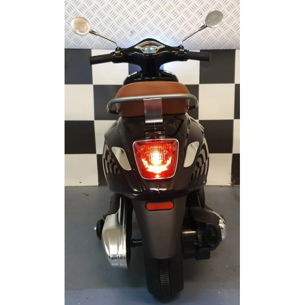 Παιδική Μηχανή Vespa Scooter Primavera 12V Μαύρο