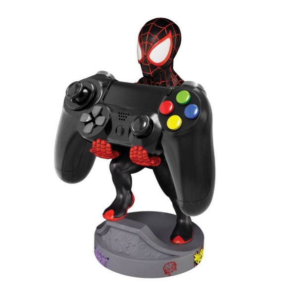 Gaming Holder για χειριστήρια Playstation/Xbox Cable Guys - Marvel Spiderman Miles Morales