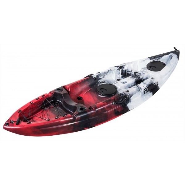 Fishing Kayak FORCE ANDARA SOT Ενός Ατόμου Κόκκινο