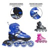 Nils Extreme Αυξ. Πατίνια Roller NJ1828A In-Line Skates Μαύρο 