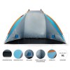 Τέντα Παραλίας NILS Camp Pop UP NC8030 Μπλε 260x120x120