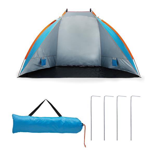 Τέντα Παραλίας NILS Camp Pop UP NC8030 Μπλε 260x120x120