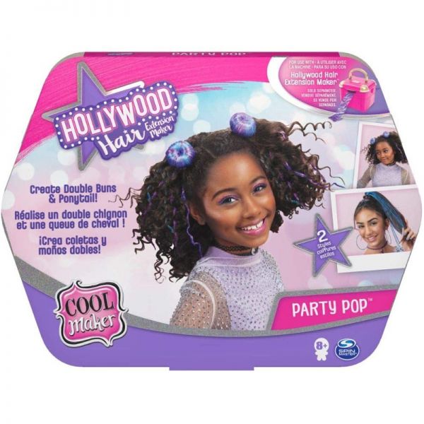 Spin Master Cool Hollywood Hair Extension Maker Party Pop #20125275