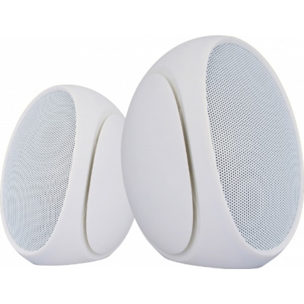 Ηχεία Ωmega 2.0 Speaker System 6W White #OG117W